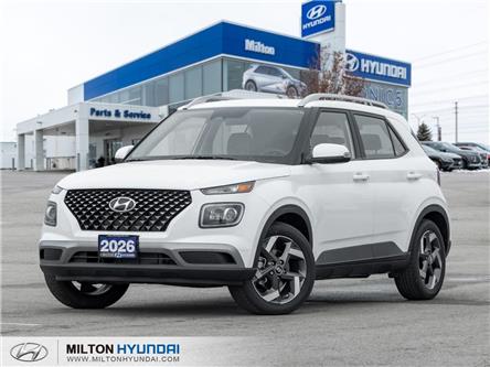 2026 Hyundai Venue Ultimate w/Black Interior (IVT) (Stk: 448791) in Milton - Image 1 of 24