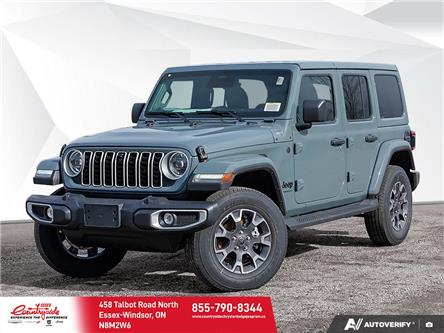 2026 Jeep Wrangler Sahara (Stk: 26155) in Essex-Windsor - Image 1 of 26