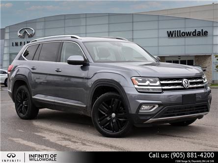 2019 Volkswagen Atlas 3.6 FSI Execline (Stk: U30128A) in Thornhill - Image 1 of 27