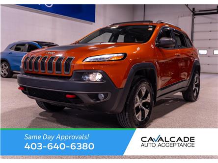 2016 Jeep Cherokee Trailhawk (Stk: R62293) in Calgary - Image 1 of 25