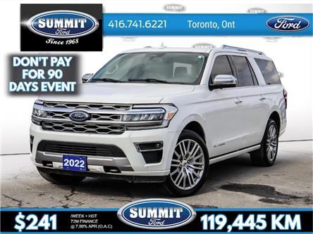 2022 Ford Expedition Max Platinum (Stk: P23937) in Toronto - Image 1 of 28