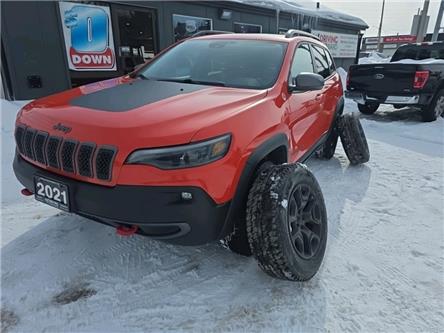 2021 Jeep Cherokee Trailhawk (Stk: ZELITE) in Sudbury - Image 1 of 19