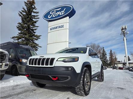 2020 Jeep Cherokee Trailhawk (Stk: 7103) in Calgary - Image 1 of 10