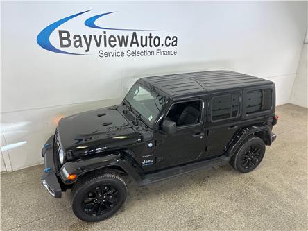 2022 Jeep Wrangler 4xe (PHEV) Sahara (Stk: 43727J) in Belleville - Image 1 of 33 2022 Jeep Wrangler 4xe (PHEV) Sahara (Stk: 43727J) in Belleville - Image 1 of 33