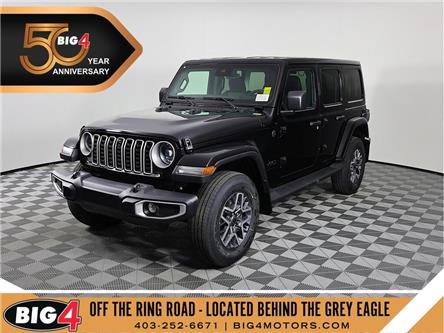 2025 Jeep Wrangler Sahara (Stk: 25J171) in Calgary - Image 1 of 20