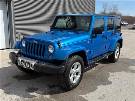2015 Jeep Wrangler Unlimited Sahara (Stk: U11054A) in London - Image 1 of 19