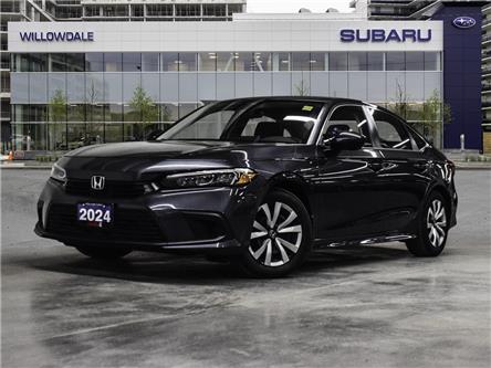 2024 Honda Civic LX-B + No accident (Stk: 260163A) in North York, - Image 1 of 27