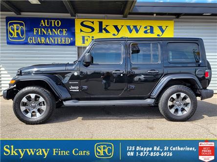 2021 Jeep Wrangler UNLIMITED SAHARA | NAVI | LEATHER | REMOTE START (Stk: Z3736A) in St. Catharines - Image 1 of 26