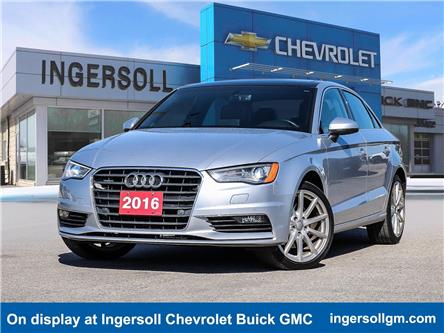 2016 Audi A3 2.0T Technik (Stk: 26262A) in Ingersoll - Image 1 of 25