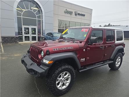 2021 Jeep Wrangler Unlimited Sport (Stk: T084A) in Miramichi - Image 1 of 13