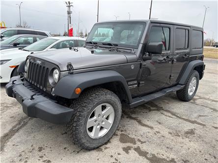 2018 Jeep Wrangler JK Unlimited Sport (Stk: 26347A) in Steinbach - Image 1 of 8