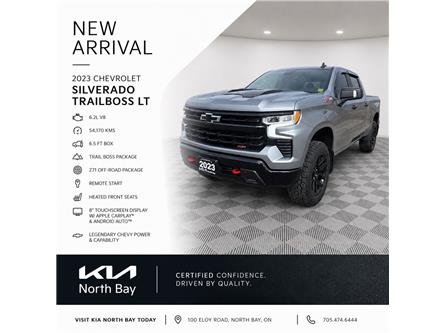 2023 Chevrolet Silverado 1500 LT Trail Boss (Stk: 26-723P) in North Bay - Image 1 of 10