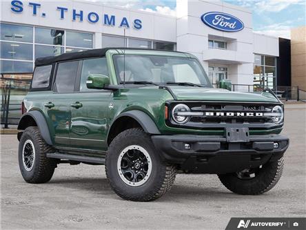 2022 Ford Bronco Outer Banks (Stk: 6445A) in St. Thomas - Image 1 of 27