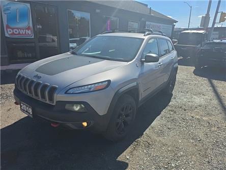 2018 Jeep Cherokee Trailhawk (Stk: ZTHL) in Sudbury - Image 1 of 17
