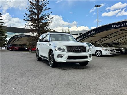 2016 Infiniti QX80 Limited 7 Passenger (Stk: 4622AA) in Calgary - Image 1 of 19 2016 Infiniti QX80 Limited 7 Passenger (Stk: 4622AA) in Calgary - Image 1 of 19
