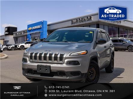 2015 Jeep Cherokee Sport (Stk: R28492A) in Ottawa - Image 1 of 18