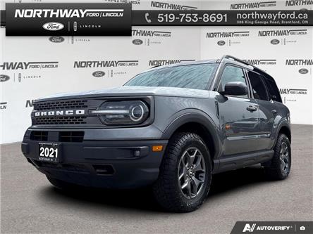 2021 Ford Bronco Sport Badlands (Stk: 6BR0724A) in Brantford - Image 1 of 23