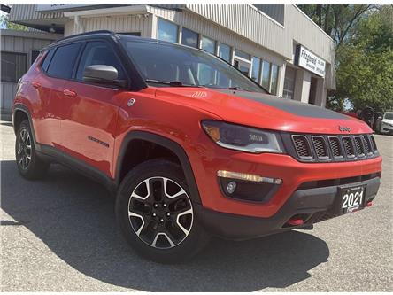 2021 Jeep Compass Trailhawk (Stk: 4932) in KITCHENER - Image 1 of 31