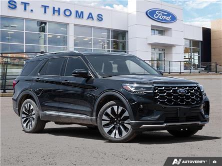2025 Ford Explorer Platinum (Stk: 6327A) in St. Thomas - Image 1 of 27
