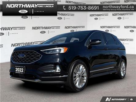 2022 Ford Edge Titanium (Stk: 6LA5405A) in Brantford - Image 1 of 23