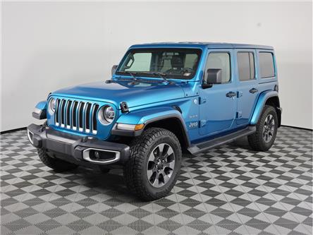 2019 Jeep Wrangler Unlimited Sahara (Stk: A21077) in Calgary - Image 1 of 21