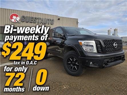 2018 Nissan Titan SV Midnight Edition in Saskatoon - Image 1 of 16