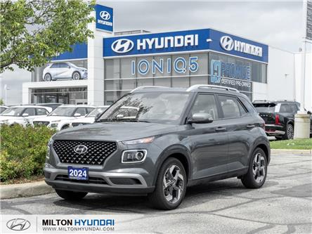 2024 Hyundai Venue Ultimate w/Black Interior (IVT) (Stk: 296082) in Milton - Image 1 of 24