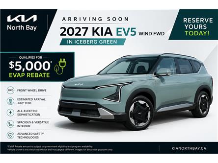 2027 Kia EV5 WIND (Stk: 27-007) in North Bay - Image 1 of 3