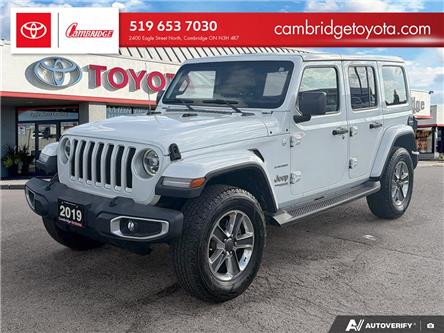 2019 Jeep Wrangler Unlimited Sahara (Stk: 2603322) in Cambridge - Image 1 of 24