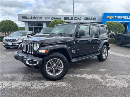 2021 Jeep Wrangler Unlimited Sahara (Stk: 263812A) in Uxbridge - Image 1 of 27 2021 Jeep Wrangler Unlimited Sahara (Stk: 263812A) in Uxbridge - Image 1 of 27
