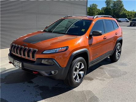 2015 Jeep Cherokee Trailhawk (Stk: 26340A) in London - Image 1 of 23