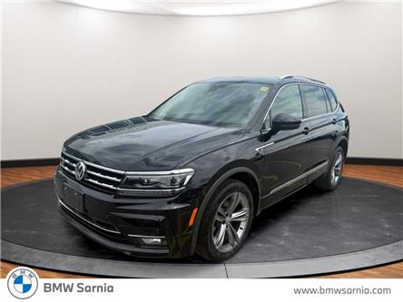 2021 Volkswagen Tiguan Highline (Stk: UO3558) in Sarnia - Image 1 of 13