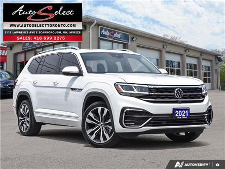 2021 Volkswagen Atlas R-Line (Stk: 2TVEVR) in Scarborough - Image 1 of 28