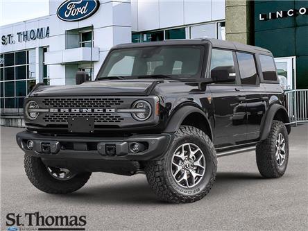 2026 Ford Bronco Badlands (Stk: S6955) in St. Thomas - Image 1 of 9