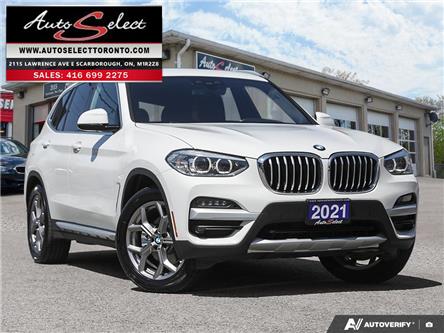 2021 BMW X3 xDrive30i (Stk: 2TVX1X3) in Scarborough - Image 1 of 28 2021 BMW X3 xDrive30i (Stk: 2TVX1X3) in Scarborough - Image 1 of 28