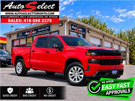 2021 Chevrolet Silverado 1500 Custom (Stk: 2TVX1W1) in Scarborough - Image 1 of 27