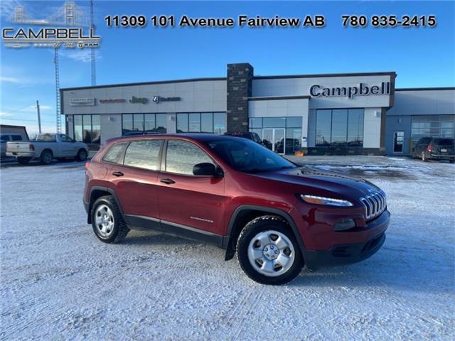 2016 Jeep Cherokee Sport (Stk: U2402A) in Fairview - Image 1 of 18