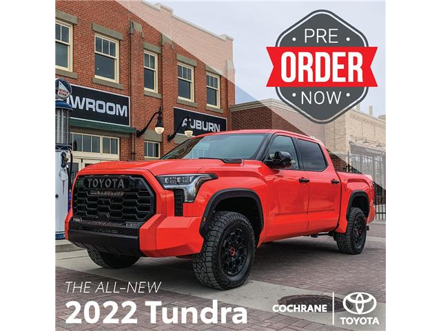New 2022 - Tundra CREWMAX Limited  - Cochrane - Cochrane Toyota