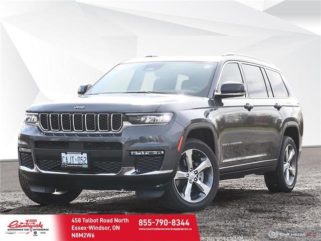 2021 Jeep Grand Cherokee L Limited (Stk: 21551) in Essex-Windsor - Image 1 of 29