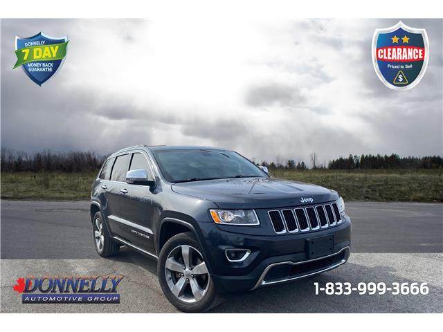 2016 Jeep Grand Cherokee Limited (Stk: DW220A) in Ottawa - Image 1 of 25