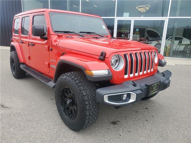 2021 Jeep Wrangler Unlimited Sahara (Stk: 22-138A) in Ingersoll - Image 1 of 31