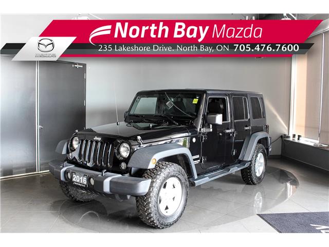 2016 Jeep Wrangler Unlimited Sport (Stk: U6927A) in North Bay - Image 1 of 21