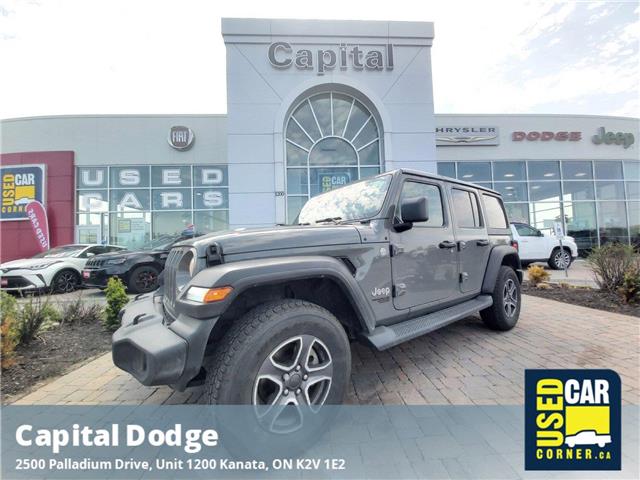 2020 Jeep Wrangler Unlimited Sport (Stk: N00401A) in Kanata - Image 1 of 27
