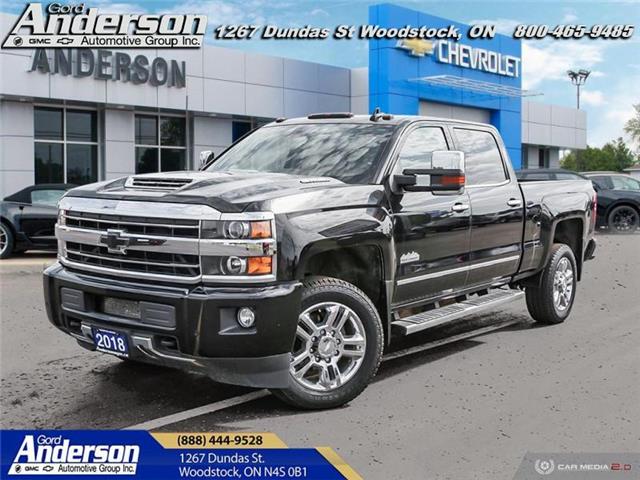 2018 Chevrolet Silverado 2500HD High Country (Stk: A2191B) in Woodstock - Image 1 of 27