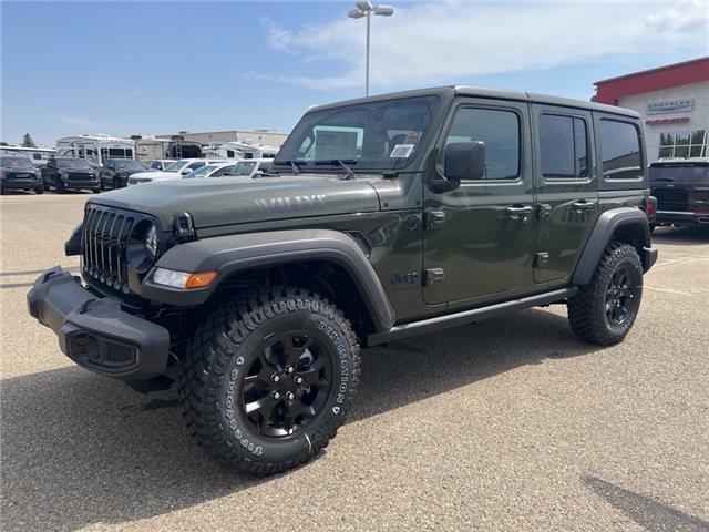 2022 Jeep Wrangler Unlimited Sport (Stk: NT373) in Rocky Mountain House - Image 1 of 22