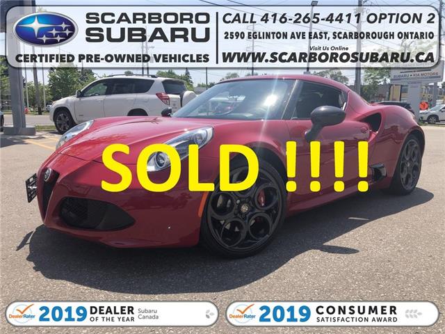 2015 Alfa Romeo 4C Base (Stk: FM163250) in Scarborough - Image 1 of 15