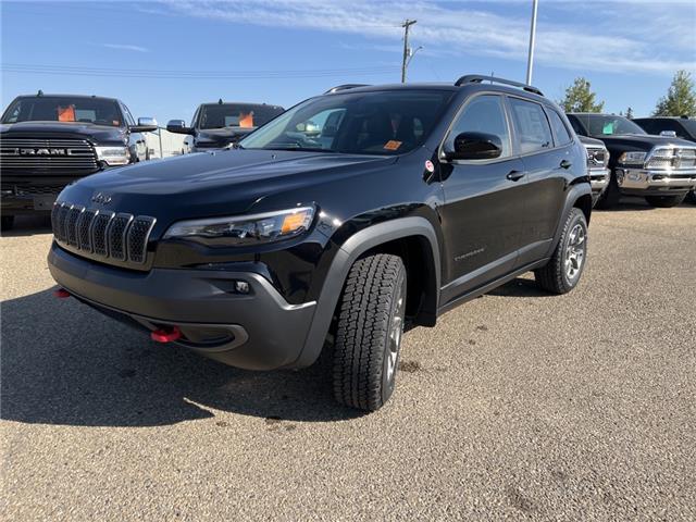 2022 Jeep Cherokee Trailhawk (Stk: NT398) in Rocky Mountain House - Image 1 of 12