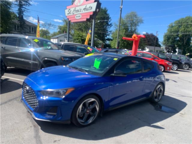 2020 Hyundai Veloster Turbo w/Two-Tone Paint (Stk: 222449B) in St. Stephen - Image 1 of 10