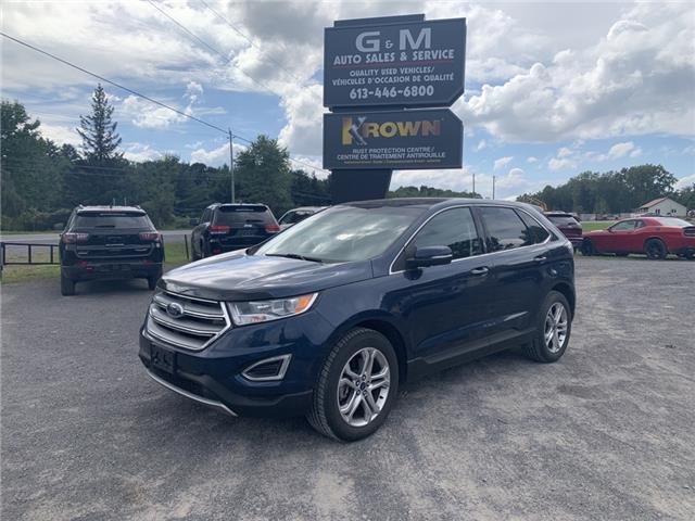 2017 Ford Edge Titanium (Stk: G2802) in Rockland - Image 1 of 8