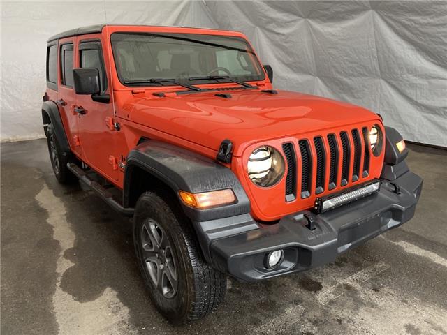 2019 Jeep Wrangler Unlimited Sport (Stk: 2214561) in Thunder Bay - Image 1 of 29